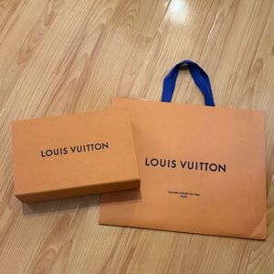 Louis Vuitton Shopping Bag and Medium Box
